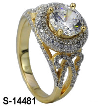 2016 New Design 925 Sterling Silver Zirconia Women Ring (S-14481)